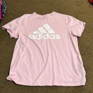 Workout top pink size medium